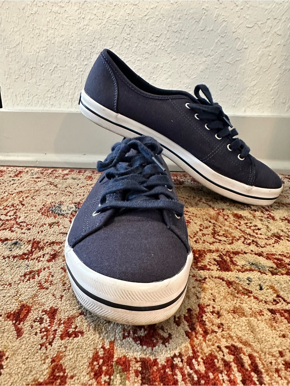 Keds Lace-Up Women's Sneakers - Navy